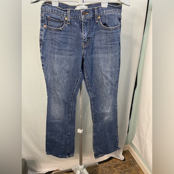 Levi's Classic Blue Women's Jeans size 8S bootcut 515 - Picture 1 of 10